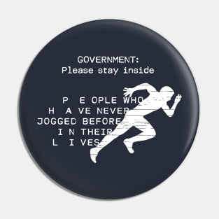 Never Joggers Lockdown Pin