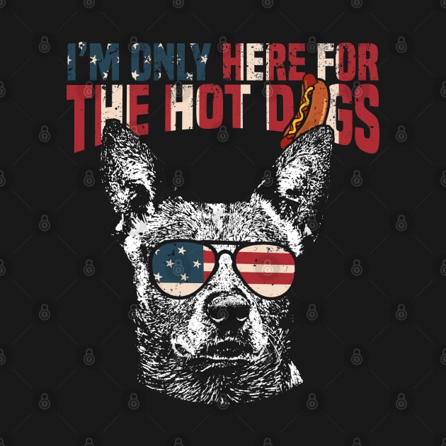 I'm only here for the hot dogs by Madfido