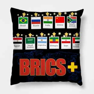 Brics group Pillow