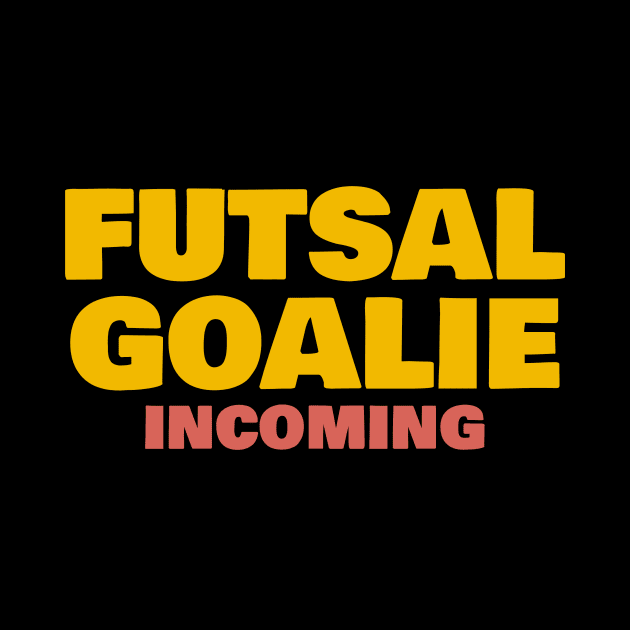 Futsal Goalie Incoming by Teqball Store