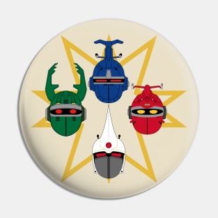 Beetle Rhapsody Pin