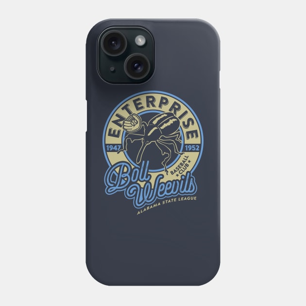 Enterprise Boll Weevils Phone Case by MindsparkCreative