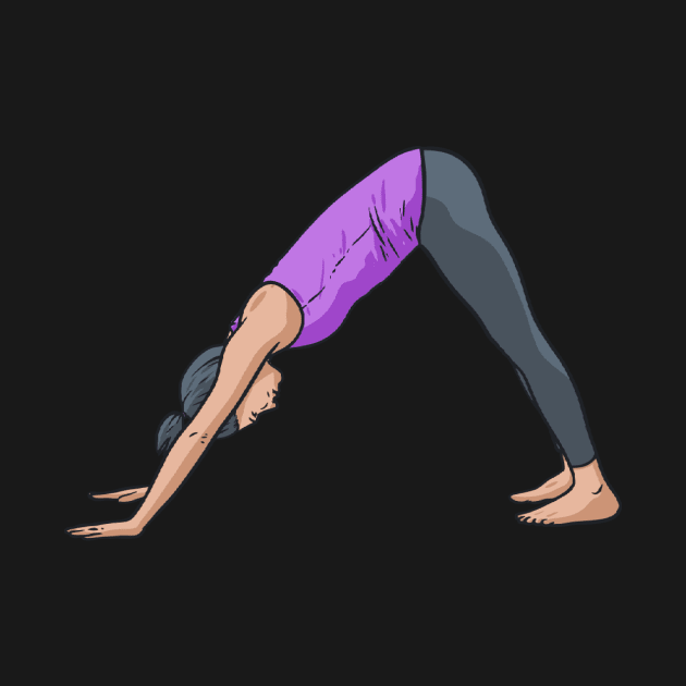 Yoga - Yoga pose by fromherotozero