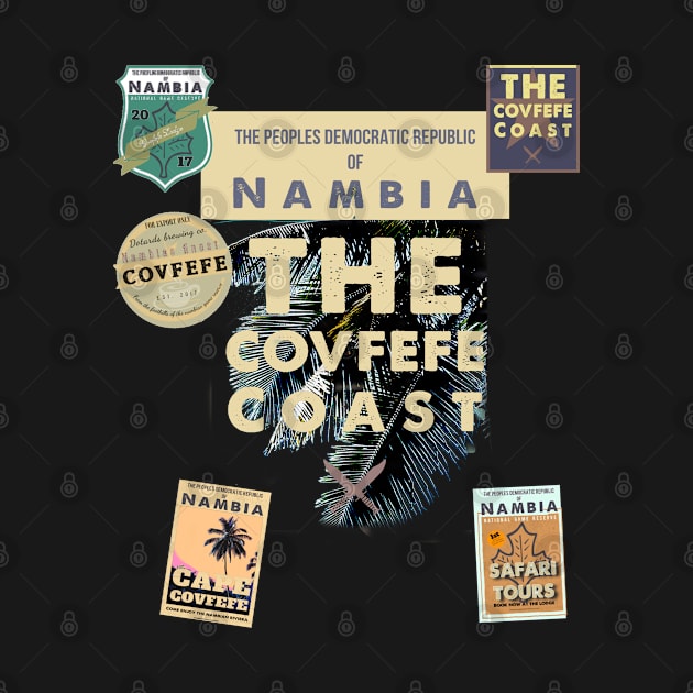 Nambia Coast Fronds and Badges - Nambian Free Stone by Dpe1974