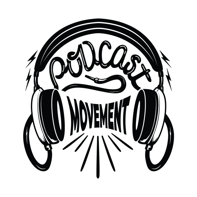 Headphones Logo Dark by Podcast Movement