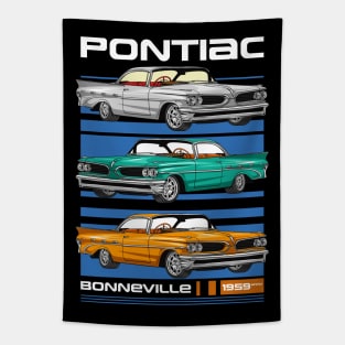 Bonneville American Car Tapestry