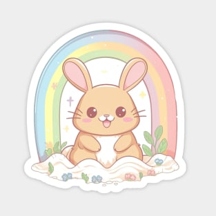 Cute Kawaii Bunny Rabbit Magnet