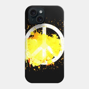 Peace of a Rainbow - Yellow Ochre Phone Case