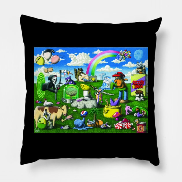 Cartoon Network Homage Pillow by Jimmy Alonzo