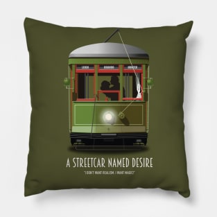 A Streetcar Named Desire - Alternative Movie Poster Pillow