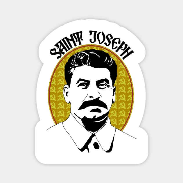 Saint Joseph Stalin Magnet by WellRed