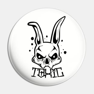 Toxic Bunny Pin