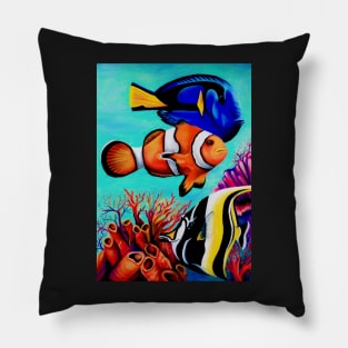 Tropical Fish Pillow