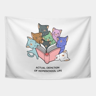 Actual Depiction of Homeschool Life Tapestry