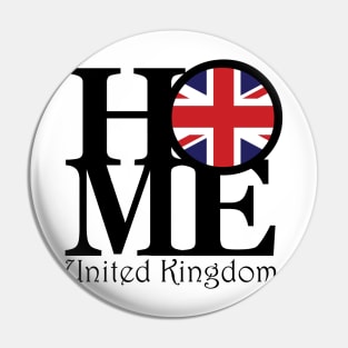 United Kingdom HOME Pin