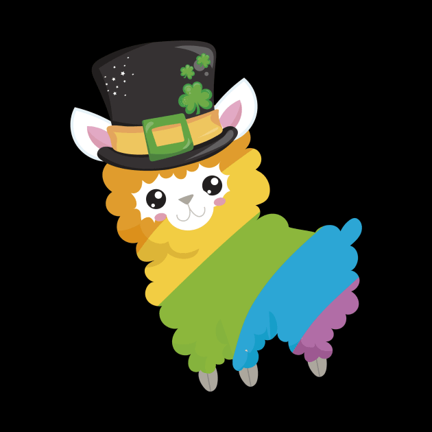 St. Patrick's Day Llama by BK55