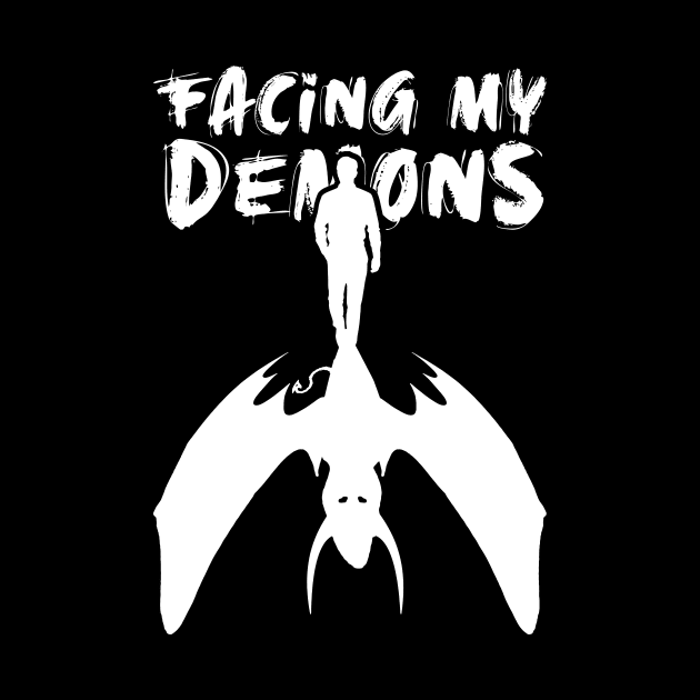 'Facing My Demons' PTSD Mental Health Shirt by ourwackyhome