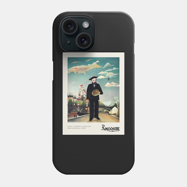 Myself Portrait - Landscape Phone Case by MurellosArt