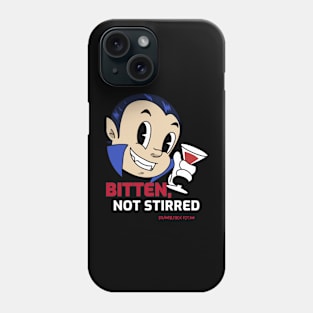 Bitten, Not Stirred Phone Case