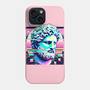 Vaporwave Greek God Phone Case