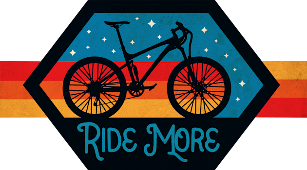 Ride More Bike Vintage Kids T-Shirt by CTShirts