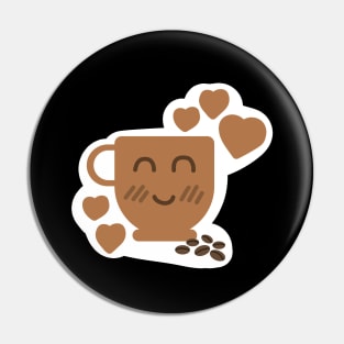 Cute Little Coffe Cup Pin