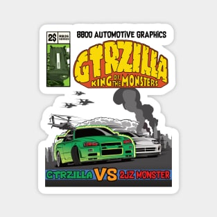 GTRZILLA R34 (1 of 2 VERSION) Magnet