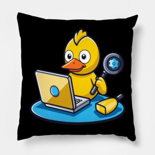 Rubber Duck Debugging Pillow