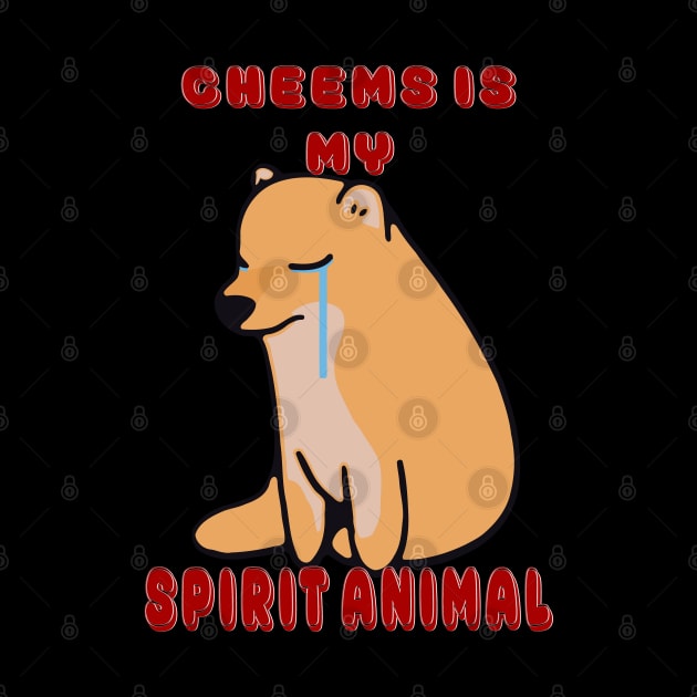 CHEEMS KAWAII SPIRIT ANIMAL CRY'N by GeekCastle