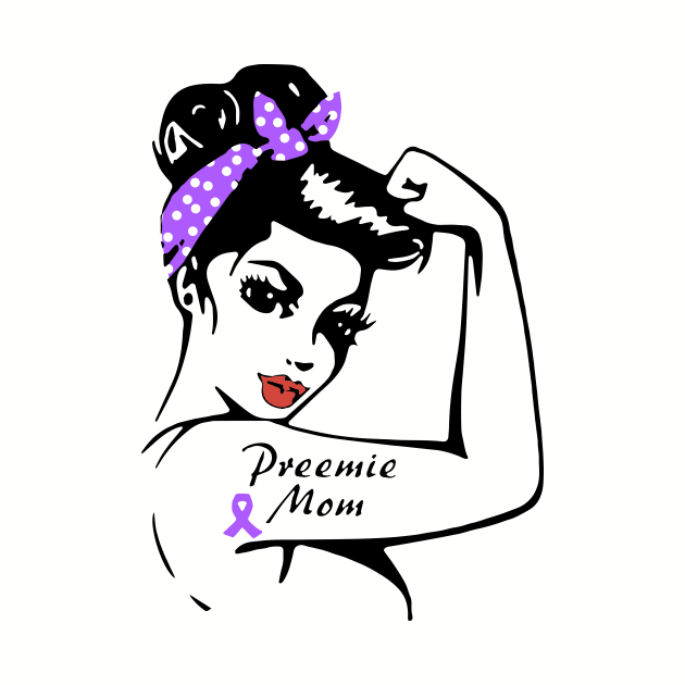 Preemie Mom Cancer T Shirts by hathanh2