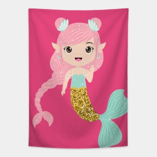 Mermaid Princess Tapestry