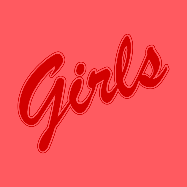 FRIENDS shirt design - "Girls" Sweater (Red, Monica) by stickerfule