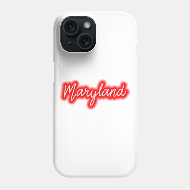 Maryland Phone Case by arlingjd