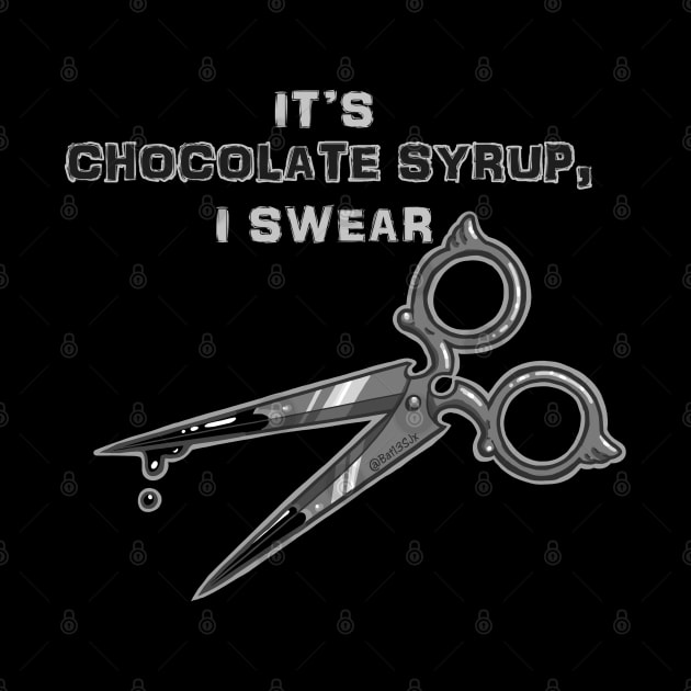 It's Chocolate Syrup, I Swear (Classic Horror: Scissors) by Bat13SJx