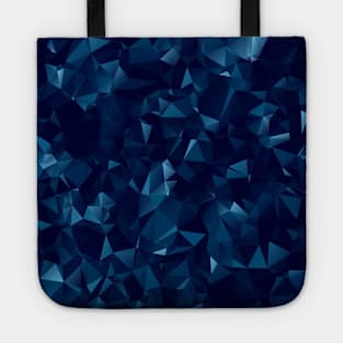 abstract blue Tote