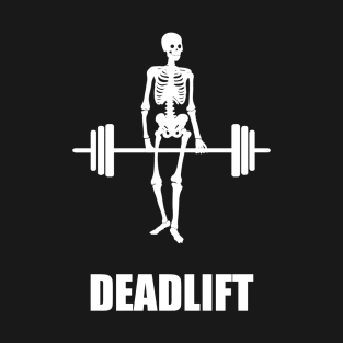 Deadlift Skeleton Gym T-Shirt