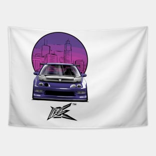 integra type r racecar lowered violet Tapestry