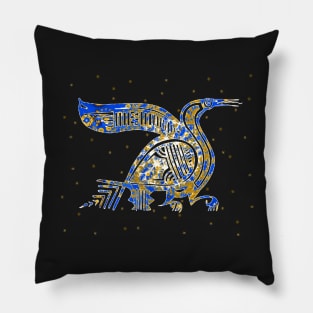 GREEK PEACOCK Pillow