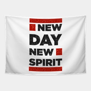 New Day New Spirit Motivation Positive Thinking Tapestry