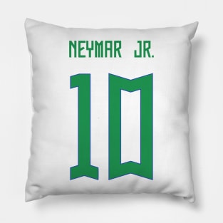 Neymar Jr Brazil Home Jersey 2023 Pillow