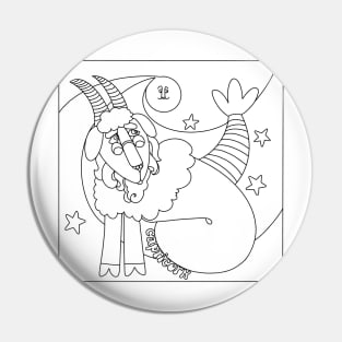 CAPRICORN Pin