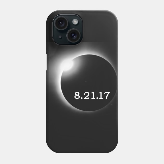 Total Solar Eclipse 8.21.17 Phone Case by Alfons