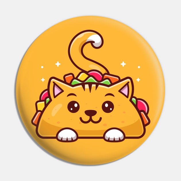 Taco Cat Pin by machmigo