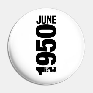 June 1950 Pin