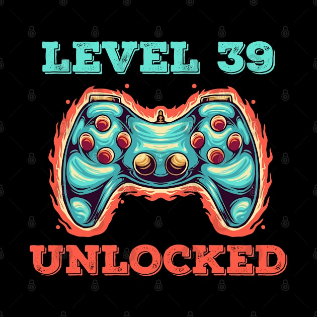 Level 39 Unlocked/ Video Game 24th Birthday Gift/Born in 1982 by Abddox-99