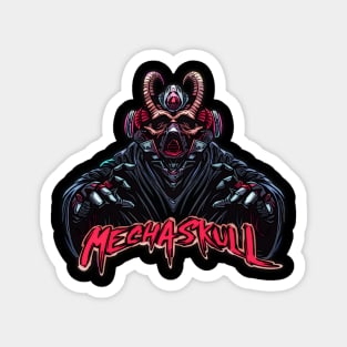 Mecha Skull Magnet