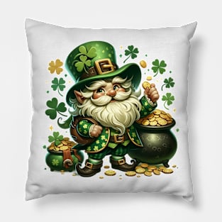 St Patricks Day Leprechaun Pillow