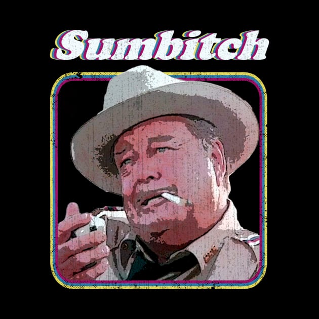 Smokey And The Bandit Sumbitch 70s Vintage by Fairy1x