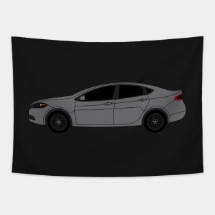 Dodge Dart Granite Crystal Metallic Sticker Tapestry