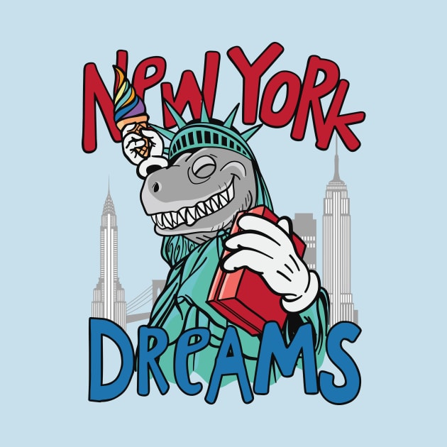 New York Dreams by WorldDinosaurs